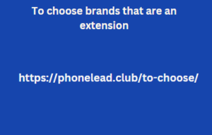 To choose brands that are an extension