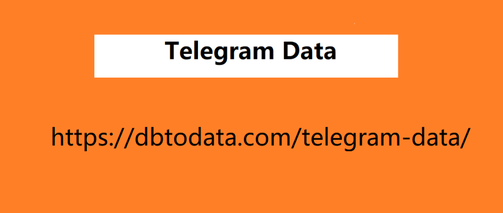 Telegram data