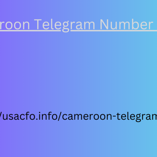 Cameroon Telegram Number List