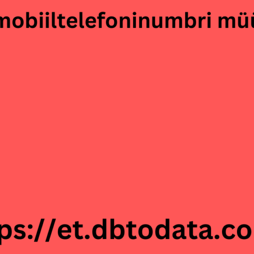 Täpne mobiiltelefoninumbri müügivihje