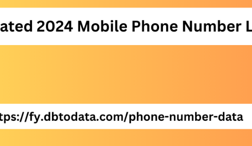 Updated 2024 Mobile Phone Number Lead