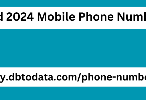 Updated 2024 Mobile Phone Number Lead