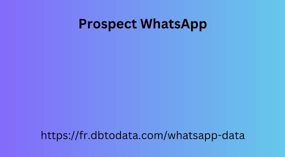 Prospect WhatsApp