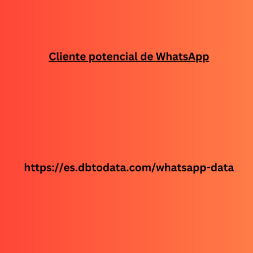 Cliente potencial de WhatsApp