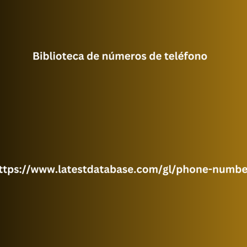 Biblioteca de números de teléfono