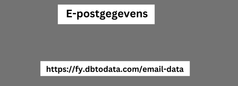 E-postgegevens