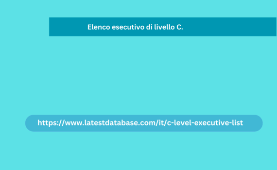 Elenco esecutivo di livello C.