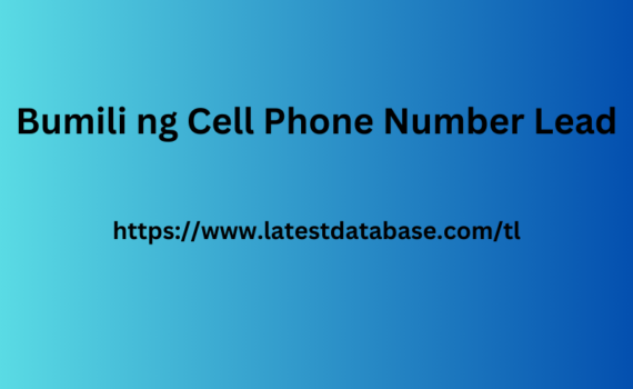 Bumili ng Cell Phone Number Lead