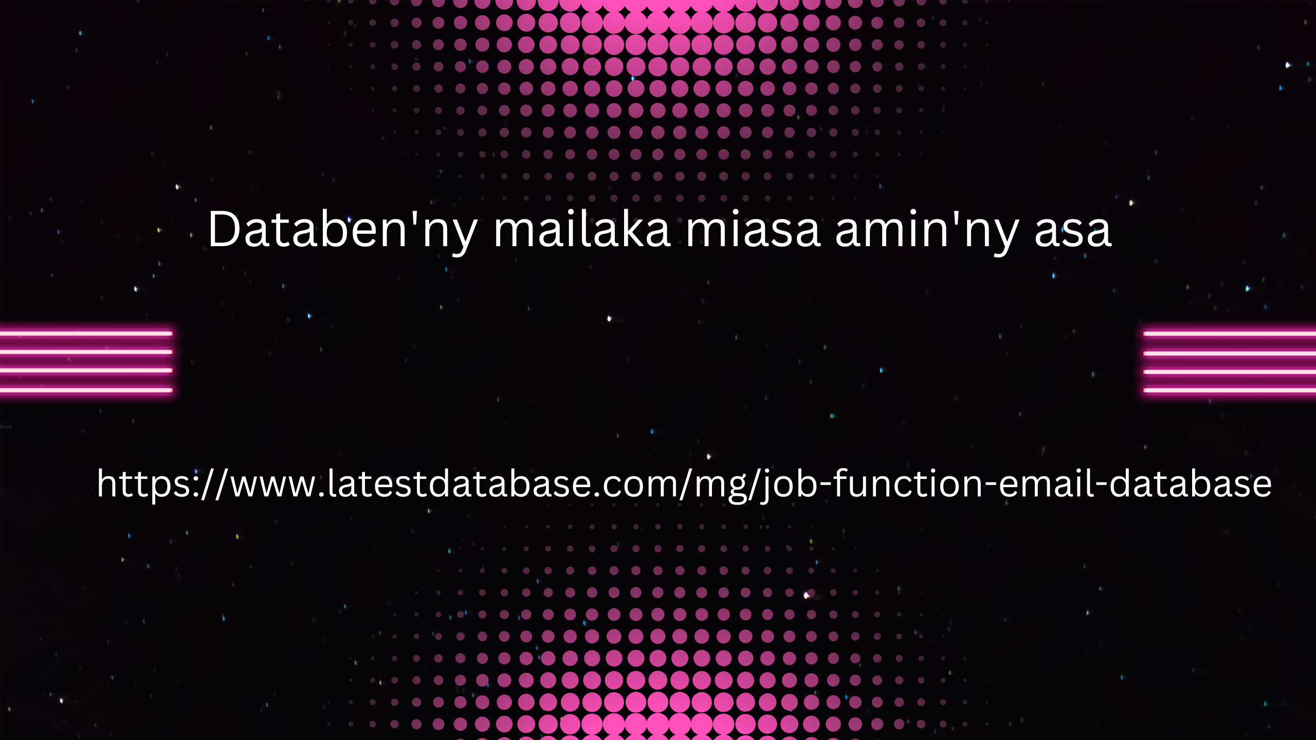 Databen'ny mailaka miasa amin'ny asa