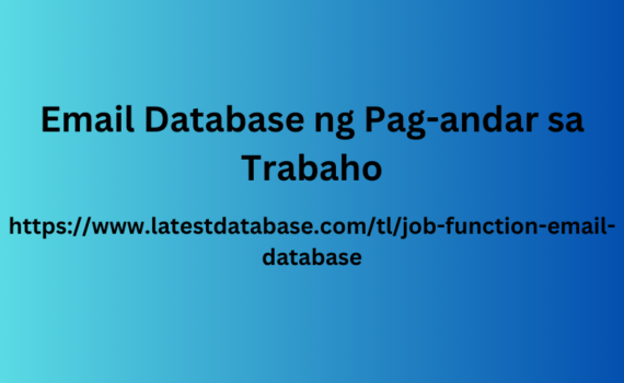 Email Database ng Pag-andar sa Trabaho