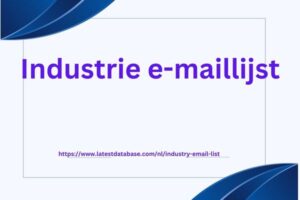 Industrie e-maillijst