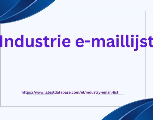 Industrie e-maillijst