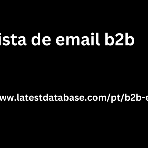 Lista de Email B2B