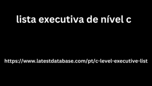 Lista executiva de nível C