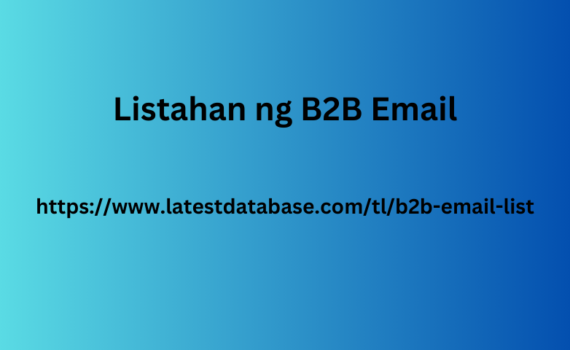 Listahan ng B2B Email