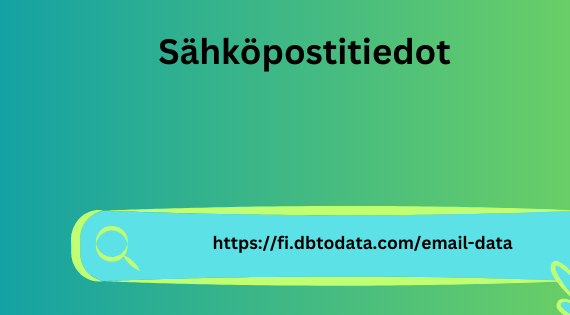 Sahkopostitiedot