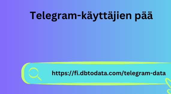 Telegram-käyttäjien pää