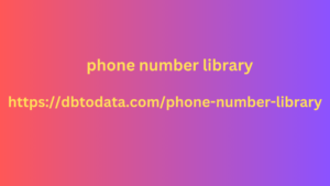 phone number library