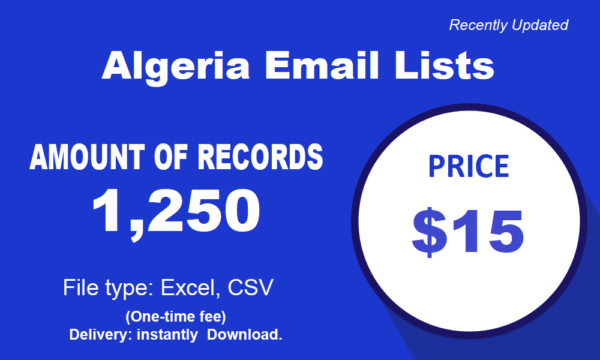 Algeria Email Verify Person Datas