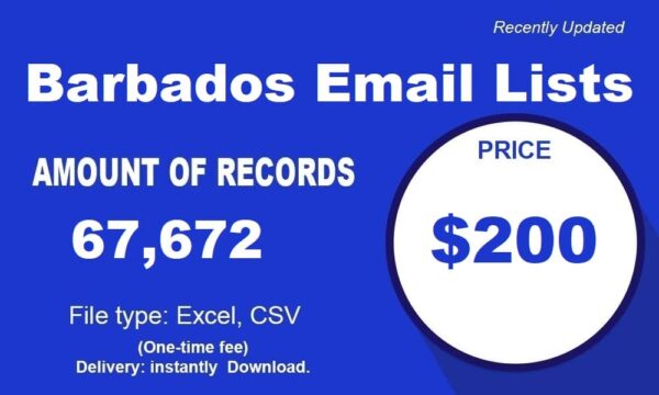 Barbados Email Verify Person Datas