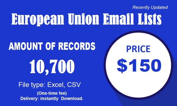 European Union Email Verify Person Datas