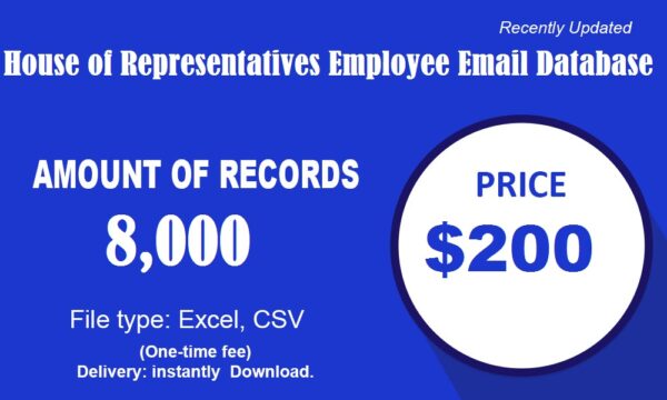 House of Representatives Employee Email Verify Person Data